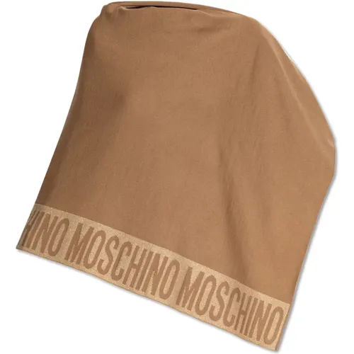 Poncho mit Logo Moschino - Moschino - Modalova