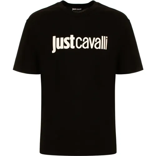 T-Shirts , Herren, Größe: XS - Just Cavalli - Modalova