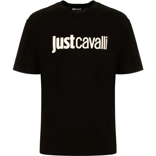 T-Shirts , Herren, Größe: 2XL - Just Cavalli - Modalova