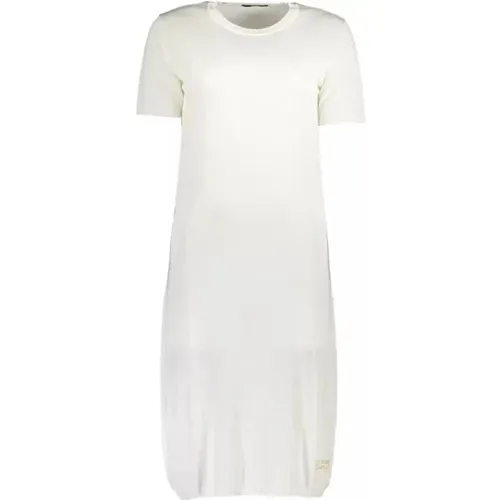 Elegant Embroidered Short Dress , female, Sizes: S, L, M, XS - Cavalli Class - Modalova