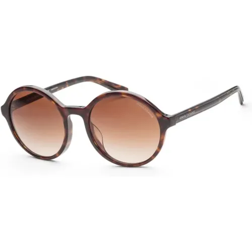 Braune Azetat Damen Sonnenbrille - Armani Exchange - Modalova