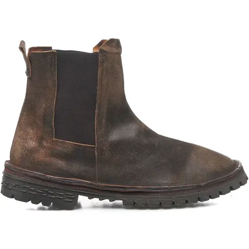 Leather Chelsea Ankle Boots , male, Sizes: 9 UK, 10 UK, 7 UK, 8 UK - Moma - Modalova