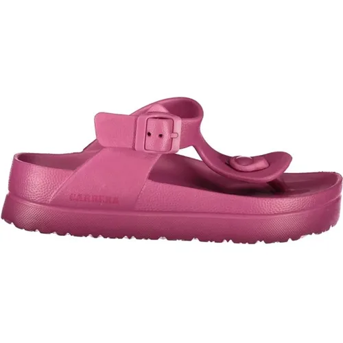 Rosa Sandalen mit Knöchelschnalle , Damen, Größe: 37 EU - Carrera - Modalova