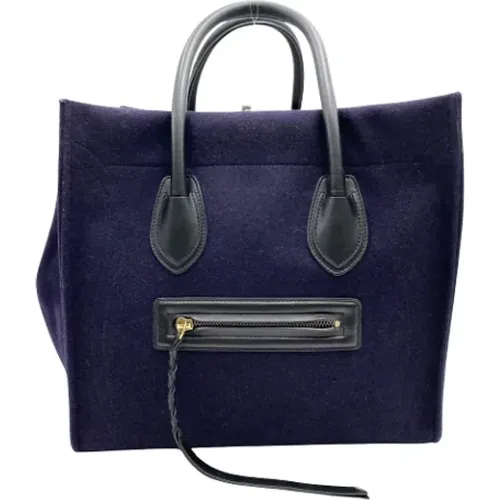 Pre-owned Suede celine-bags , female, Sizes: ONE SIZE - Celine Vintage - Modalova