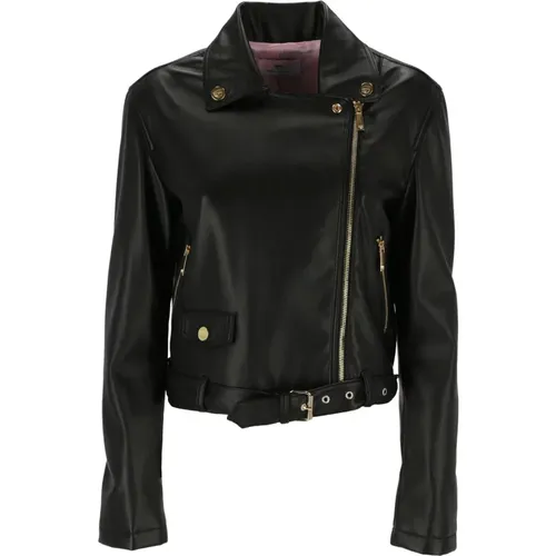 Leather Jacket , female, Sizes: XS - Chiara Ferragni Collection - Modalova