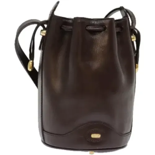 Pre-owned Leder schultertasche - Bally Pre-owned - Modalova