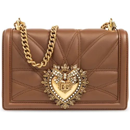 Shoulder bag with logo - Dolce & Gabbana - Modalova