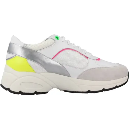 Stilvolle Casual Sneakers für Frauen , Damen, Größe: 38 EU - Geox - Modalova