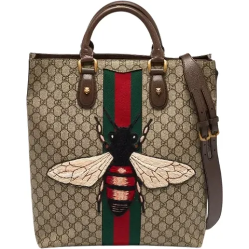 Pre-owned Leather totes , female, Sizes: ONE SIZE - Gucci Vintage - Modalova