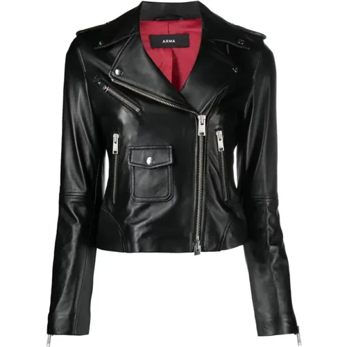 Delhi Leather Jacket , female, Sizes: XS - Arma - Modalova