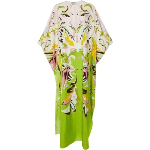 Pre-owned Cotton dresses , female, Sizes: ONE SIZE - Emilio Pucci Pre-owned - Modalova