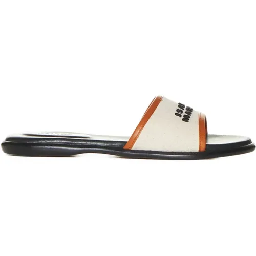 Embroidered Logo Canvas Sandals , female, Sizes: 5 UK, 4 UK, 7 UK, 8 UK, 3 UK - Isabel marant - Modalova