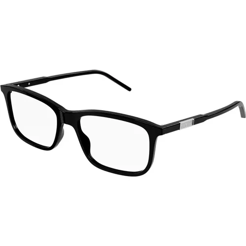 Schwarze Sonnenbrillenfassungen , unisex, Größe: 56 MM - Gucci - Modalova