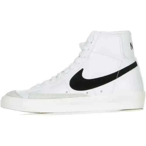 Mid 77 /Black High Top Shoe , female, Sizes: 5 UK, 7 1/2 UK, 4 1/2 UK, 3 UK, 8 UK, 7 UK, 3 1/2 UK, 5 1/2 UK - Nike - Modalova