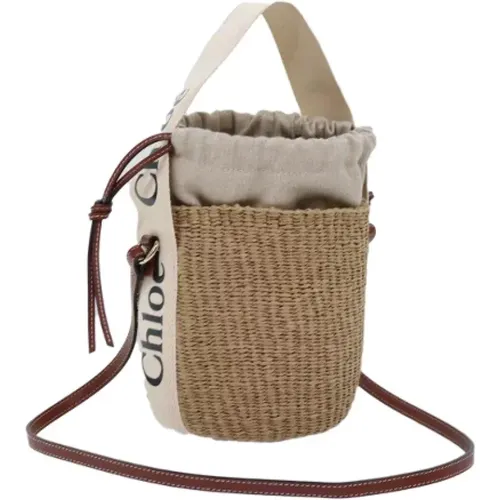 Pre-owned Canvas shoulder-bags , female, Sizes: ONE SIZE - Chloé Pre-owned - Modalova