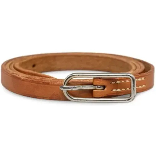 Pre-owned Leather hermes-jewelry , female, Sizes: ONE SIZE - Hermès Vintage - Modalova