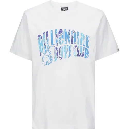 Weißes Camo Logo T-Shirt , Herren, Größe: S - Billionaire Boys Club - Modalova