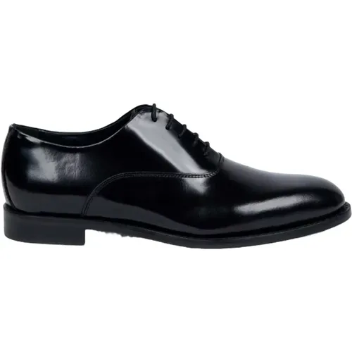 Brushed Leather Oxford Shoes , male, Sizes: 8 UK, 7 1/2 UK, 11 UK, 9 1/2 UK, 7 UK, 10 UK, 8 1/2 UK, 6 1/2 UK, 9 UK, 6 UK - Marechiaro 1962 - Modalova