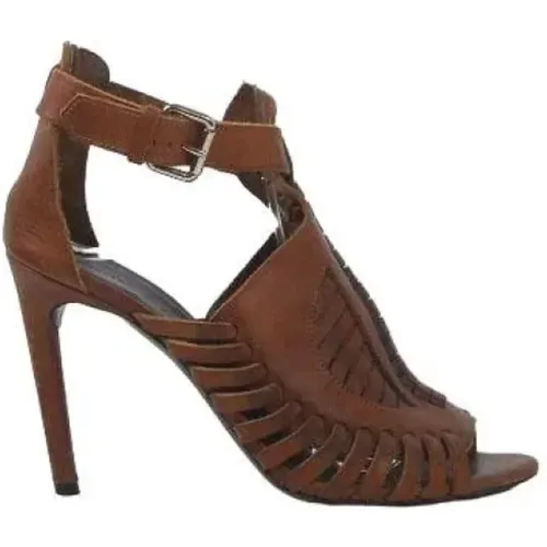 Pre-owned Leather heels , female, Sizes: 4 UK - Proenza Schouler Pre-owned - Modalova