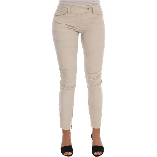 Schicke Cordhose Skinny Fit , Damen, Größe: L - Ermanno Scervino - Modalova