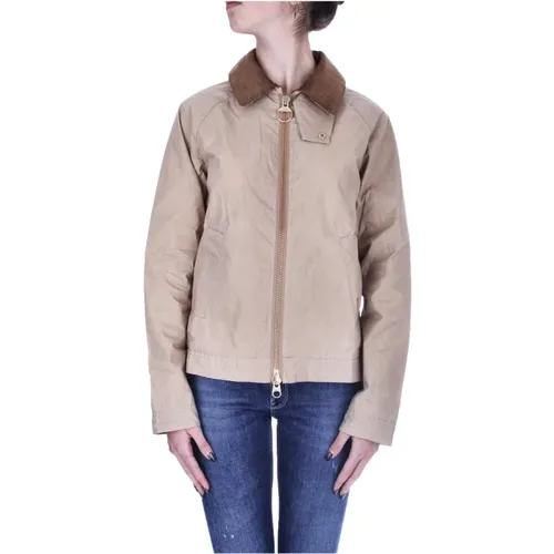 Stylish Cotton Jacket , female, Sizes: M - Barbour - Modalova