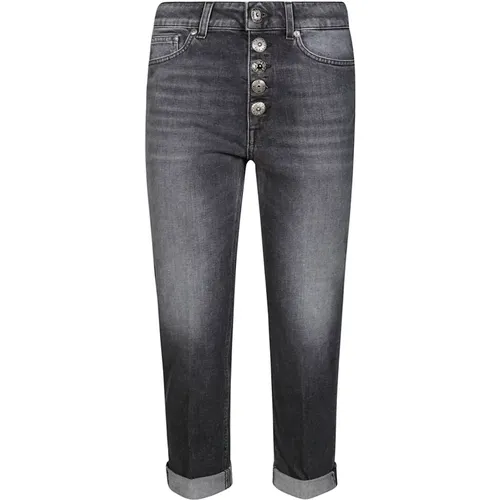 Denim Juwelknopfstil , Damen, Größe: W25 - Dondup - Modalova