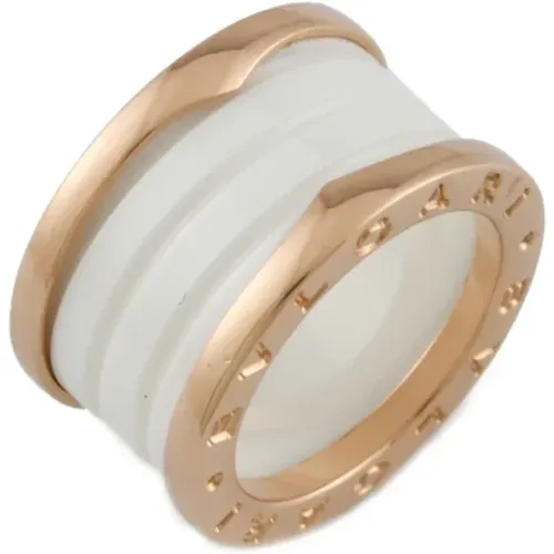 Pre-owned Rose Gold rings , female, Sizes: ONE SIZE - Bvlgari Vintage - Modalova