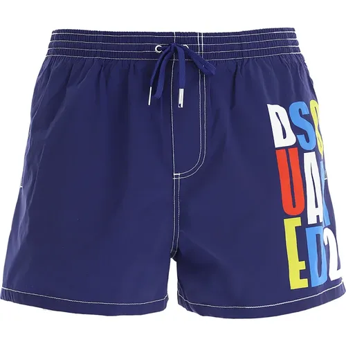 Stylish Beachwear for Men , male, Sizes: XL, 2XS, M, L, S, XS - Dsquared2 - Modalova