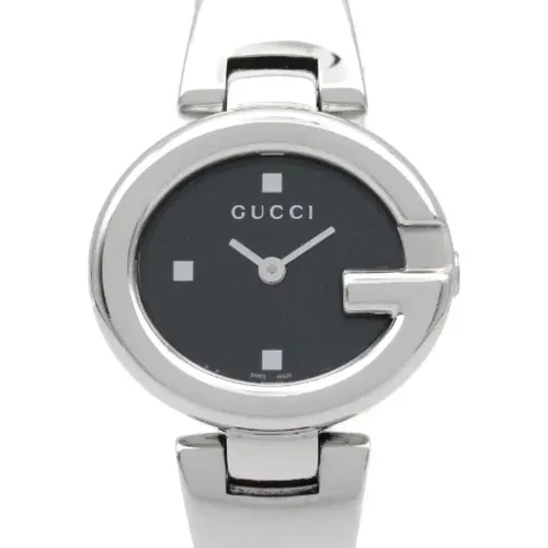 Pre-owned Stainless Steel watches , female, Sizes: ONE SIZE - Gucci Vintage - Modalova