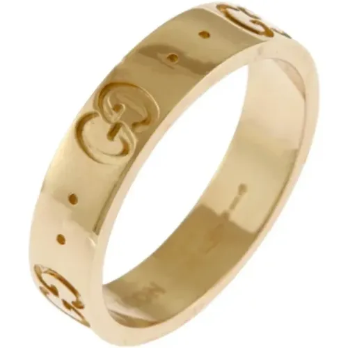 Pre-owned Rose Gold rings , female, Sizes: ONE SIZE - Gucci Vintage - Modalova