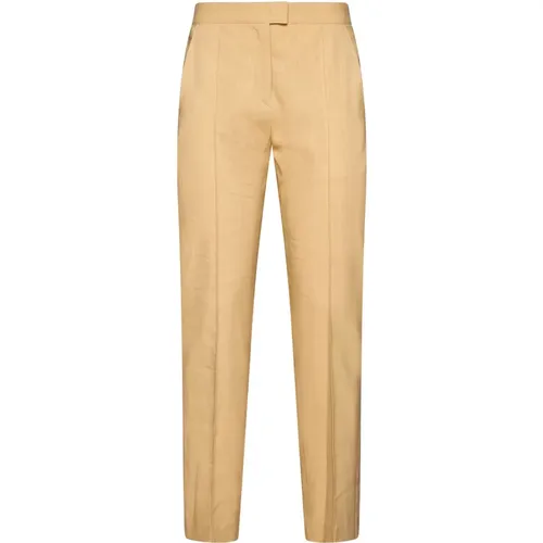 Beige Hanf-Mix Hose , Damen, Größe: XS - Isabel marant - Modalova