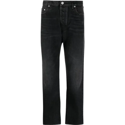 Mens Clothing Jeans Grey Aw23 , male, Sizes: W33 - Off White - Modalova