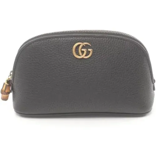 Pre-owned Leather pouches , female, Sizes: ONE SIZE - Gucci Vintage - Modalova