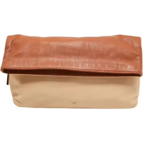 Pre-owned Leather clutches , female, Sizes: ONE SIZE - Emilio Pucci Pre-owned - Modalova