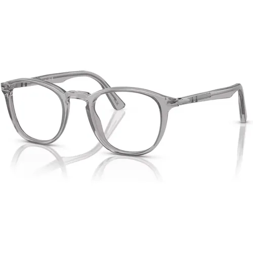 Galleria '900 Transparent Grey Eyewear Frames , unisex, Sizes: 49 MM - Persol - Modalova