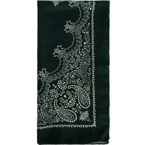 Paisley Bandana Leichtgewicht Britischer Stil,Paisley Jacquard Bandana in Schwarz - DESTIN - Modalova