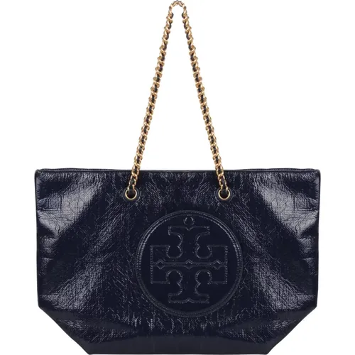 Ella Patent Leder Kettentasche - TORY BURCH - Modalova