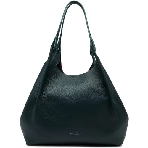 Dua Tasche - Doppeltes Bubble-Leder - Gianni Chiarini - Modalova