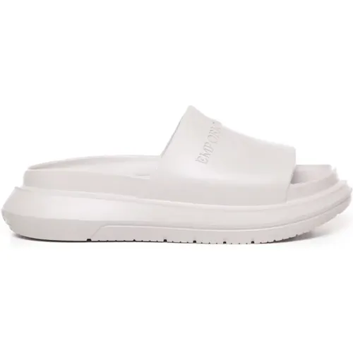 Sandals , male, Sizes: 5 UK - Emporio Armani - Modalova