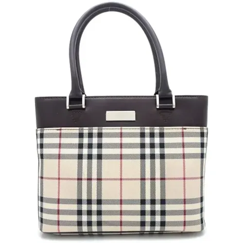 Pre-owned Canvas Handtaschen , Damen, Größe: ONE Size - Burberry Vintage - Modalova