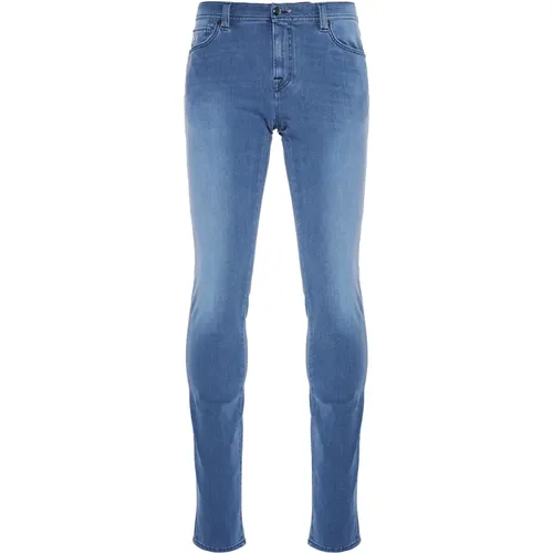 Leonardo Jeans - 80% Cotton, Five Pockets , male, Sizes: W38 - Tramarossa - Modalova