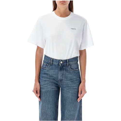 Whiteblack Body T-shirt Topwear Aw24 , female, Sizes: S, M - Coperni - Modalova