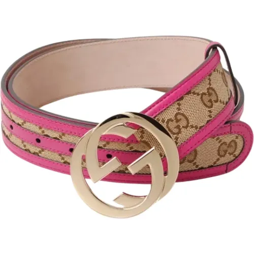 Pre-owned Leather belts , female, Sizes: ONE SIZE - Gucci Vintage - Modalova