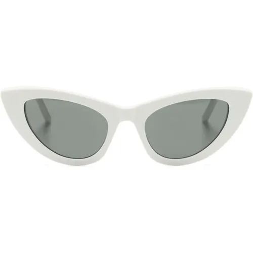 SL 213 Lily 017 Sunglasses , female, Sizes: 52 MM - Saint Laurent - Modalova