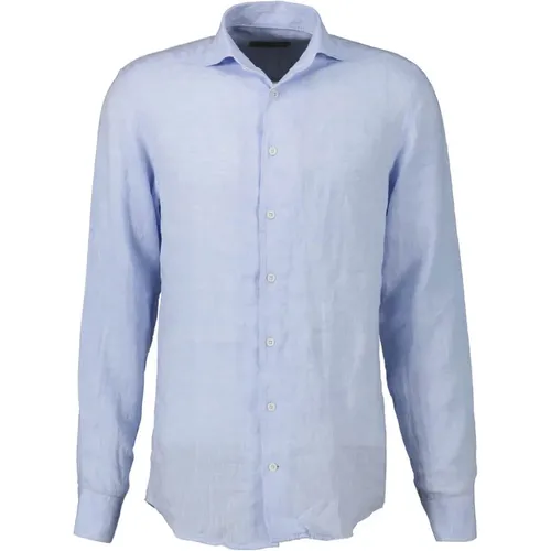 Light Linen Button-Up Shirt , male, Sizes: 2XL, XL, L - John Miller - Modalova