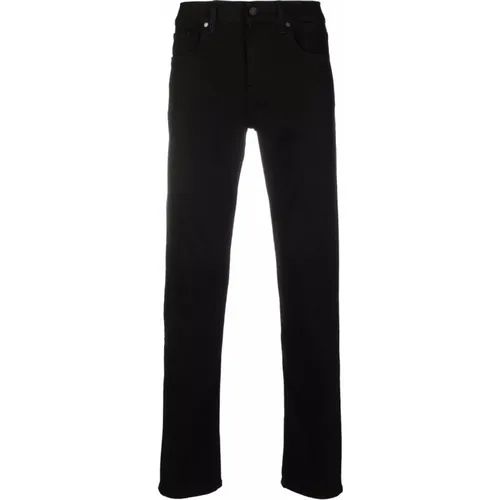 Slimmy Tapered Luxe Performance Jeans , male, Sizes: W32, W33, W34, W40, W30, W36, W38 - 7 For All Mankind - Modalova