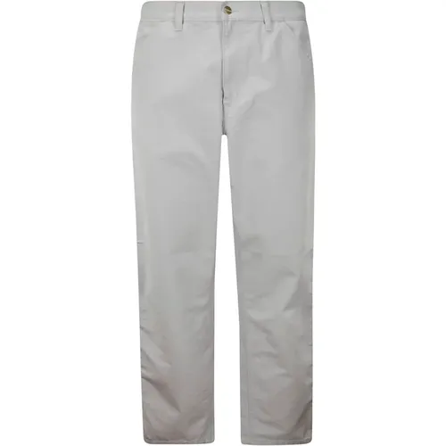 Wide Leg Jeans Zip Closure , male, Sizes: W31, W32, W33 - Carhartt WIP - Modalova