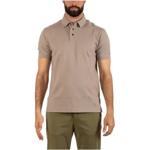 Herren Polo Shirt , Herren, Größe: M - Emporio Armani - Modalova