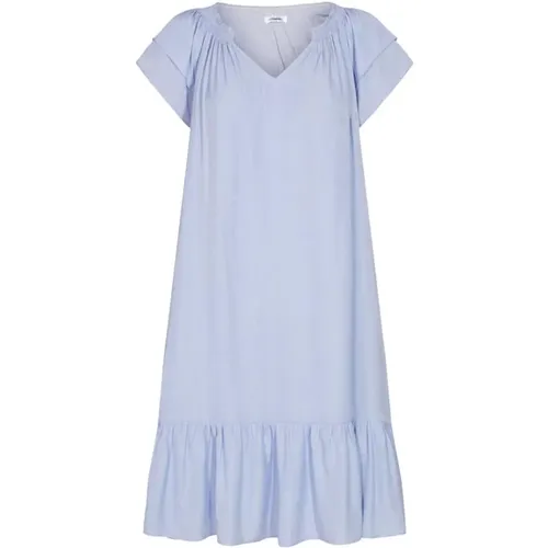Sunrise Cropped Kleid in Hellblau , Damen, Größe: S - Co'Couture - Modalova