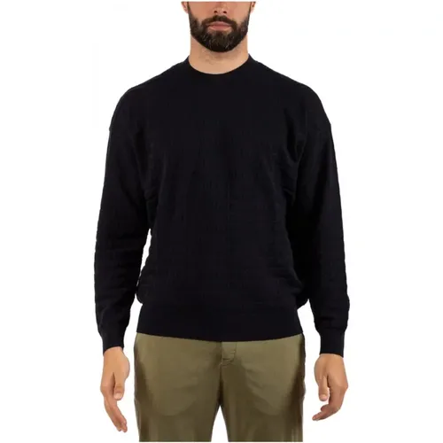 Men's Armani Shirt , male, Sizes: 2XL, XL, M - Emporio Armani - Modalova